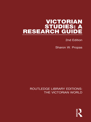 cover image of Victorian Studies